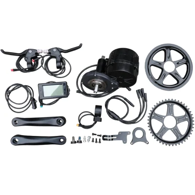 48V 1000W MID Drive Motor de manivela Bbshd 1000W Ebike Kit de conversión con pantalla