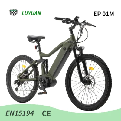 Bicicleta eléctrica de ciudad Luyuan Middle Drive para adultos